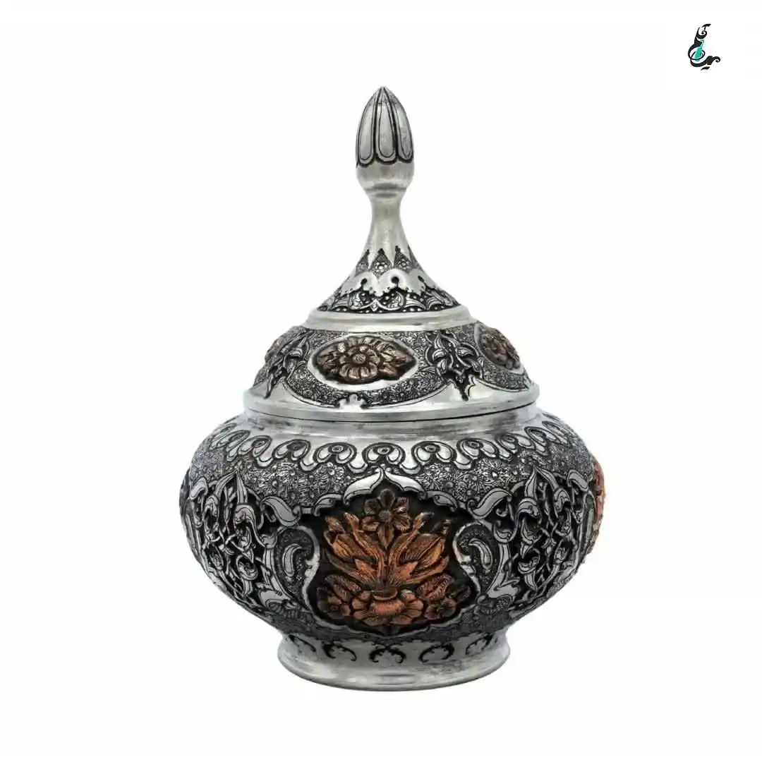 گزخوری قلمزنی طرح قلمزنی برجسته دو رنگ ...