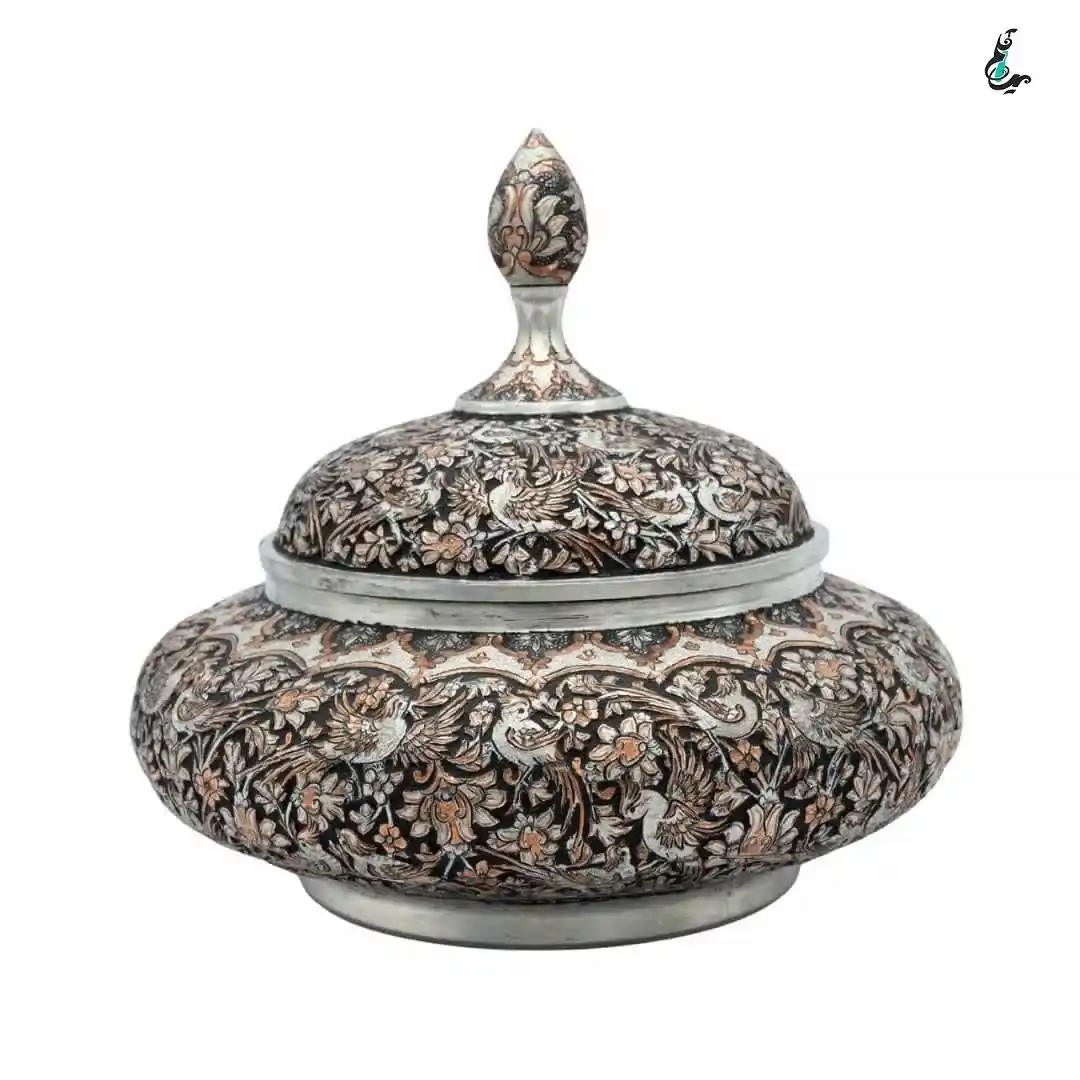 شکلات خوری قلمزنی مدل سفینه ای