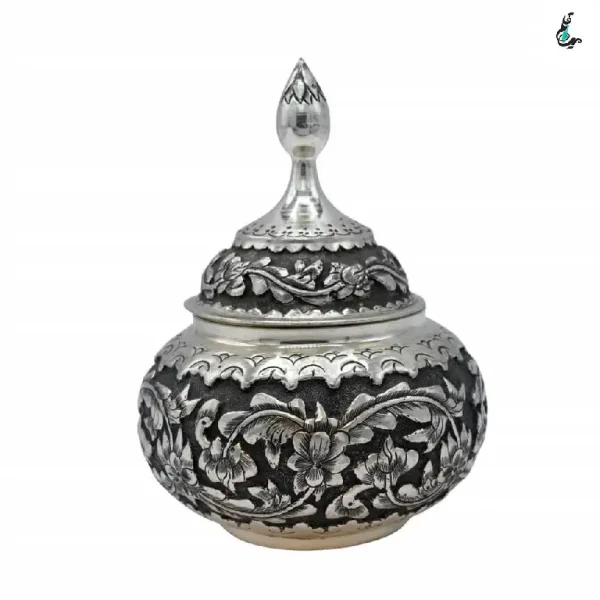 2 قندان قلمزنی (شکلات خوری )