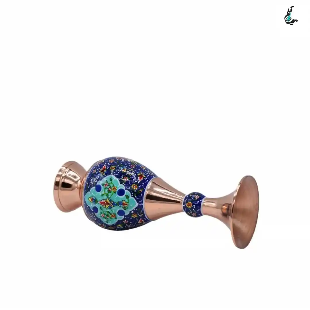 گلدان مس و پرداز - تصویر 2